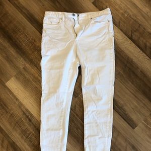 LL Bean Signature White Jeans